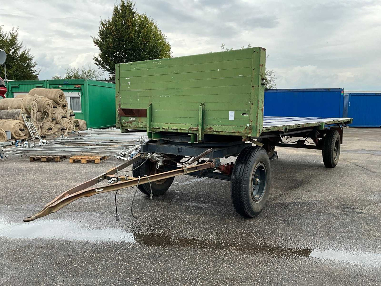 Flat car - Landwirtschaftlicher Plattformanhänger: das Bild 1 Flat car - Landwirtschaftlicher Plattformanhänger: das Bild 1
