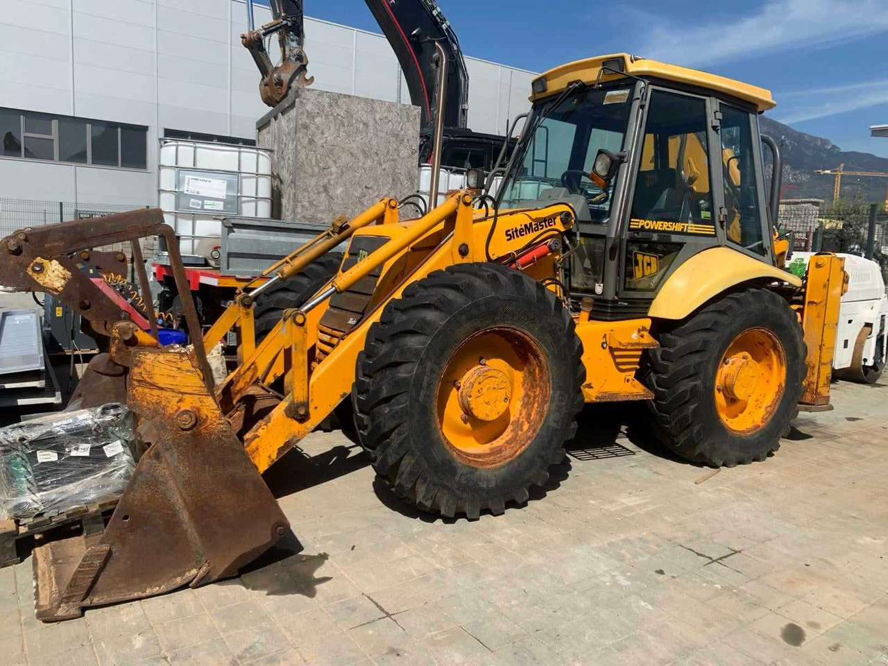 JCB 4CX - Baggerlader: das Bild 1 JCB 4CX - Baggerlader: das Bild 1