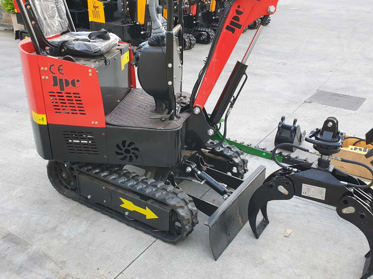 Minibagger JPC HT12 MINI EXCAVATOR WITH ATTACHMENTS: das Bild 20 Minibagger JPC HT12 MINI EXCAVATOR WITH ATTACHMENTS: das Bild 20