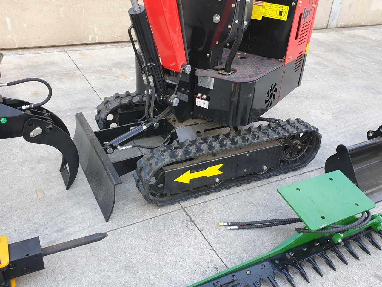 Minibagger JPC HT12 MINI EXCAVATOR WITH ATTACHMENTS: das Bild 12 Minibagger JPC HT12 MINI EXCAVATOR WITH ATTACHMENTS: das Bild 12