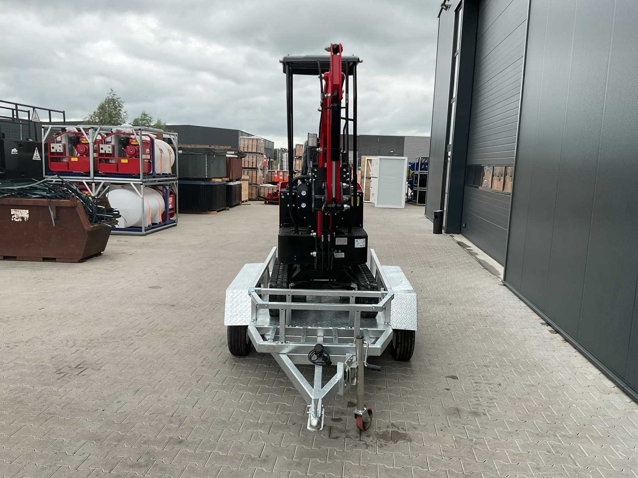 JPC HT12 met aanhangwagen - Baggerlader: das Bild 5 JPC HT12 met aanhangwagen - Baggerlader: das Bild 5