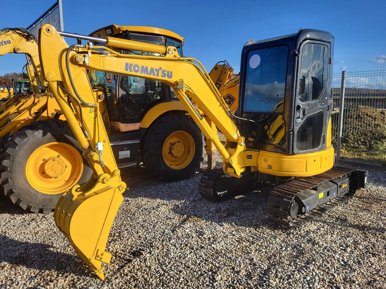 KOMATSU PC 35 - Minibagger: das Bild 1 KOMATSU PC 35 - Minibagger: das Bild 1