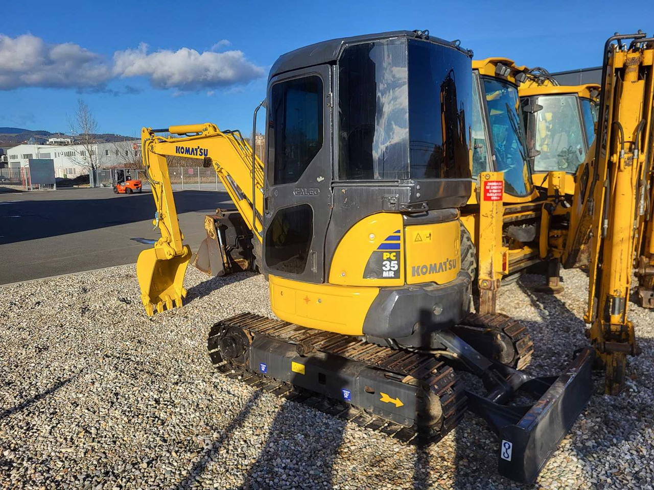 KOMATSU PC 35 - Minibagger: das Bild 5 KOMATSU PC 35 - Minibagger: das Bild 5