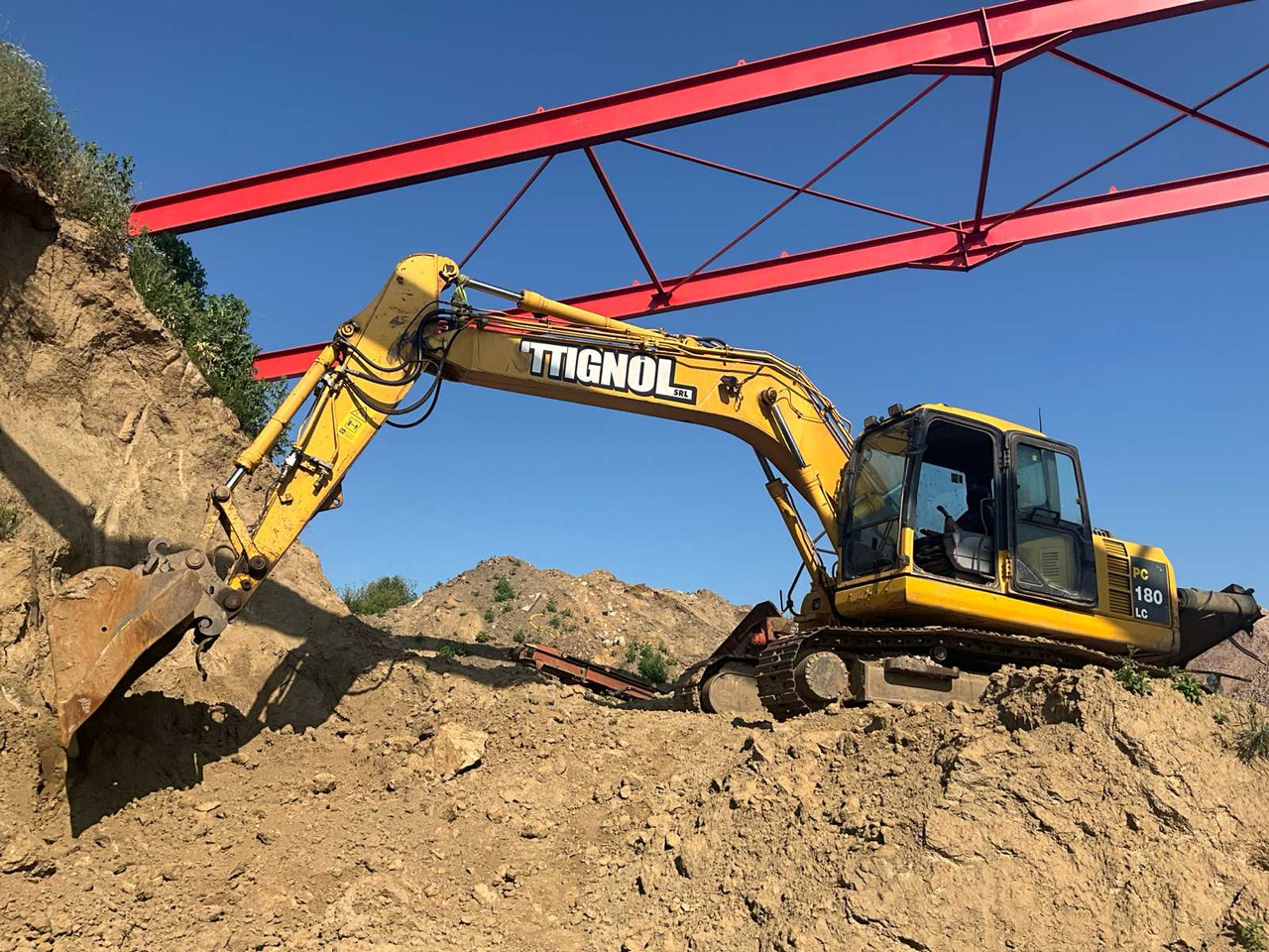 KOMATSU PC180LC-7 EO - Kettenbagger: das Bild 1 KOMATSU PC180LC-7 EO - Kettenbagger: das Bild 1