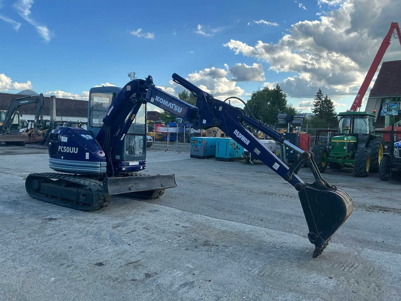 KOMATSU - PC50 UU-2 - MINI-EXCAVATOR - 2005 - Minibagger: das Bild 4 KOMATSU - PC50 UU-2 - MINI-EXCAVATOR - 2005 - Minibagger: das Bild 4