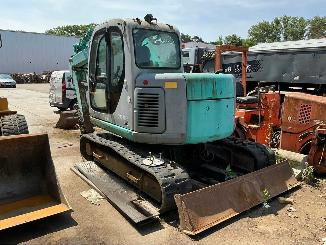 Kobelco JK70SR-1E - Kettenbagger: das Bild 2 Kobelco JK70SR-1E - Kettenbagger: das Bild 2