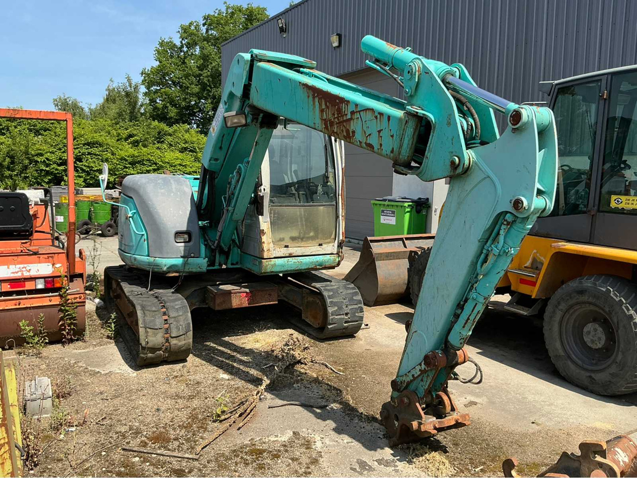 Kobelco JK70SR-1E - Kettenbagger: das Bild 4 Kobelco JK70SR-1E - Kettenbagger: das Bild 4