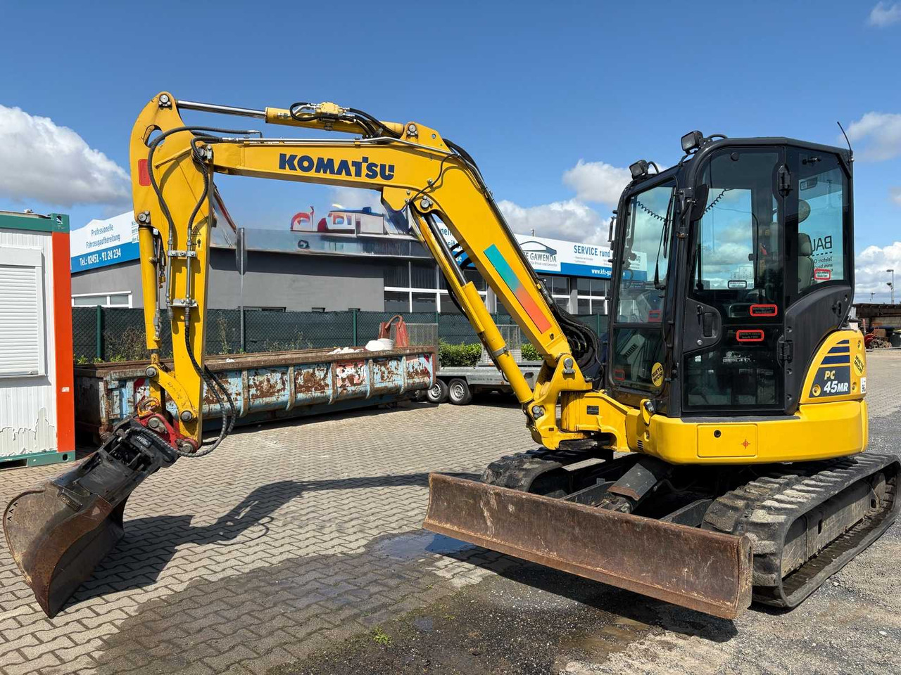 Komatsu PC45MR-5EO - Minibagger: das Bild 1 Komatsu PC45MR-5EO - Minibagger: das Bild 1