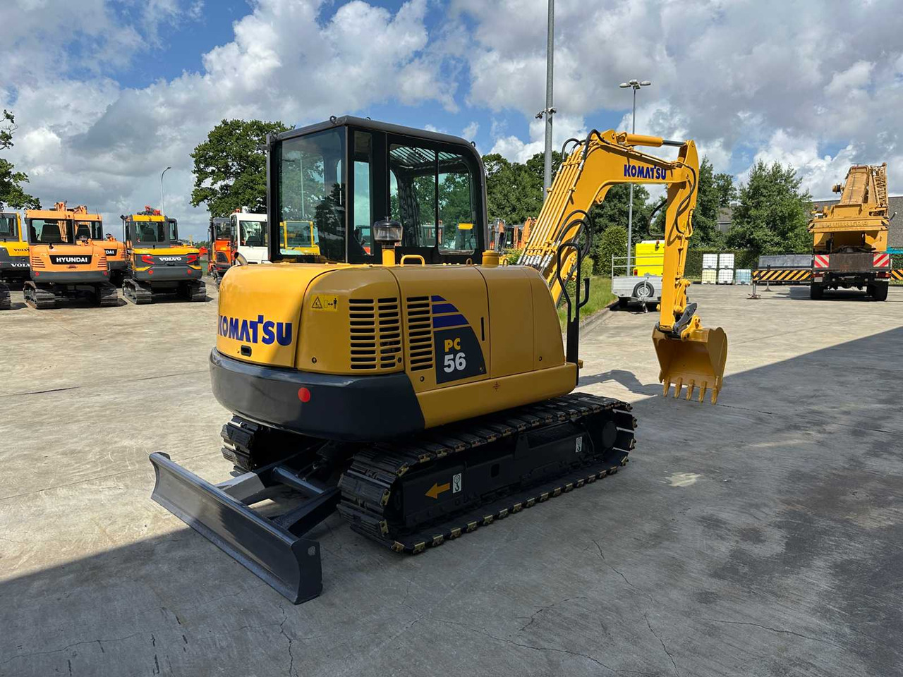 Komatsu PC56-7 - Kettenbagger: das Bild 4 Komatsu PC56-7 - Kettenbagger: das Bild 4