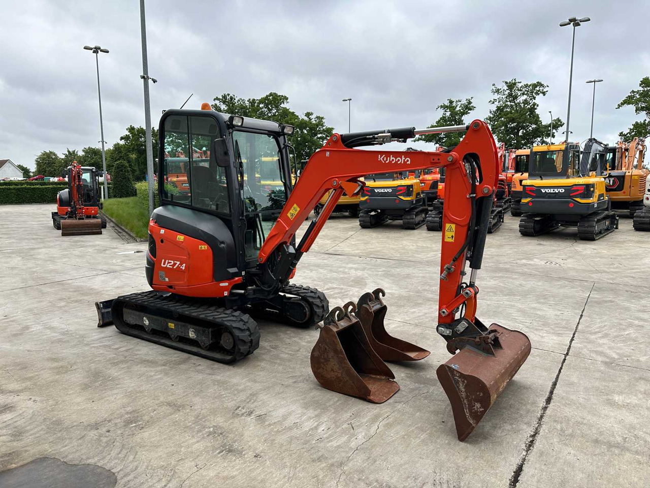 Kubota U27-4 - Minibagger: das Bild 3 Kubota U27-4 - Minibagger: das Bild 3