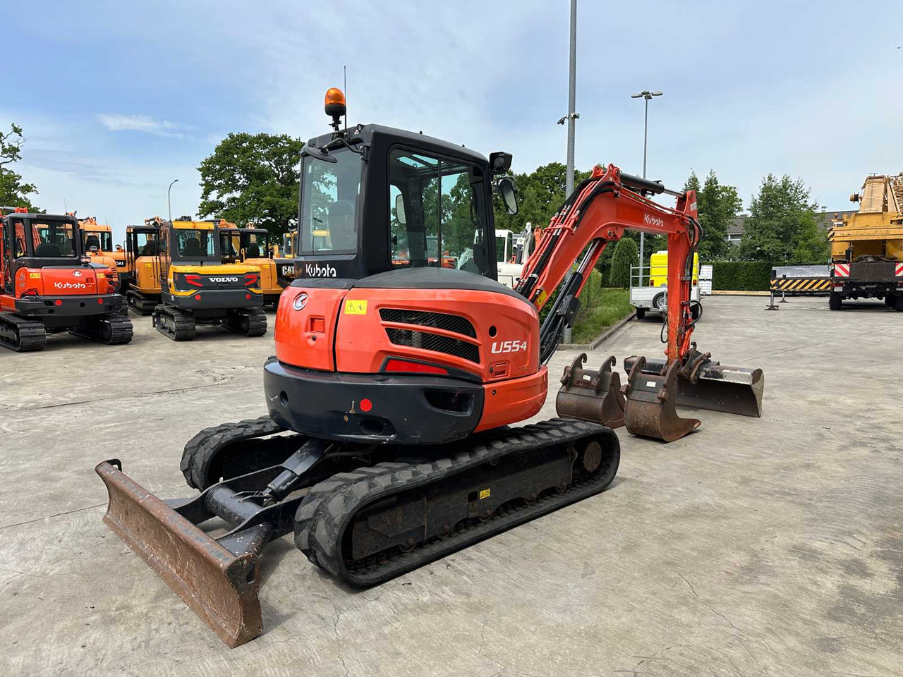Kubota U55-4 - Kettenbagger: das Bild 4 Kubota U55-4 - Kettenbagger: das Bild 4