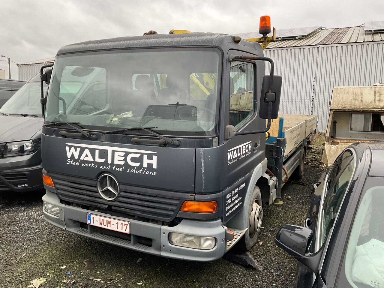 MERCEDES-BENZ TRUCK WITH PALFINGER PK7000 - LKW: das Bild 1 MERCEDES-BENZ TRUCK WITH PALFINGER PK7000 - LKW: das Bild 1