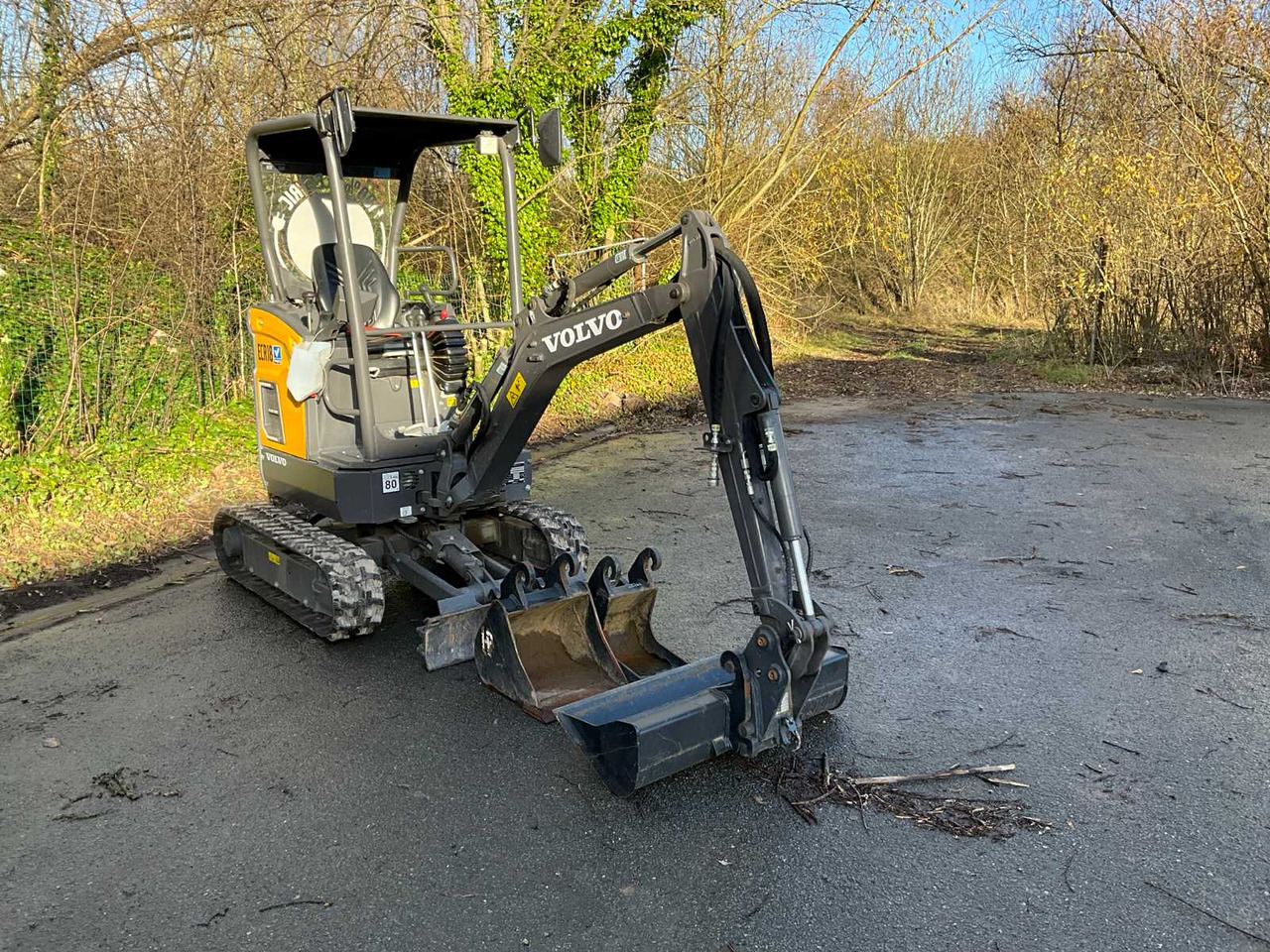 Volvo ECR18 - Minibagger: das Bild 4 Volvo ECR18 - Minibagger: das Bild 4