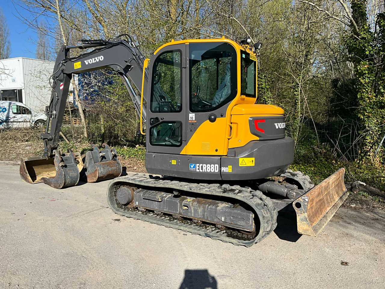 Minibagger Volvo ECR88D pro: das Bild 6