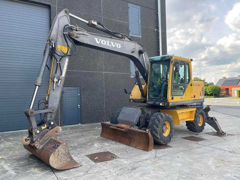 Volvo EW 140 B - Mobilbagger: das Bild 1 Volvo EW 140 B - Mobilbagger: das Bild 1