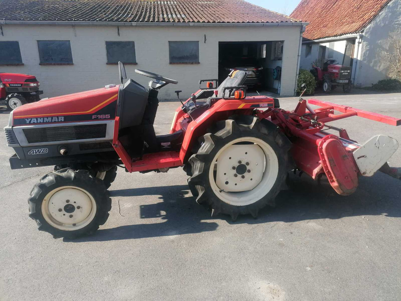 Yanmar F165 - Kleintraktor: das Bild 1 Yanmar F165 - Kleintraktor: das Bild 1