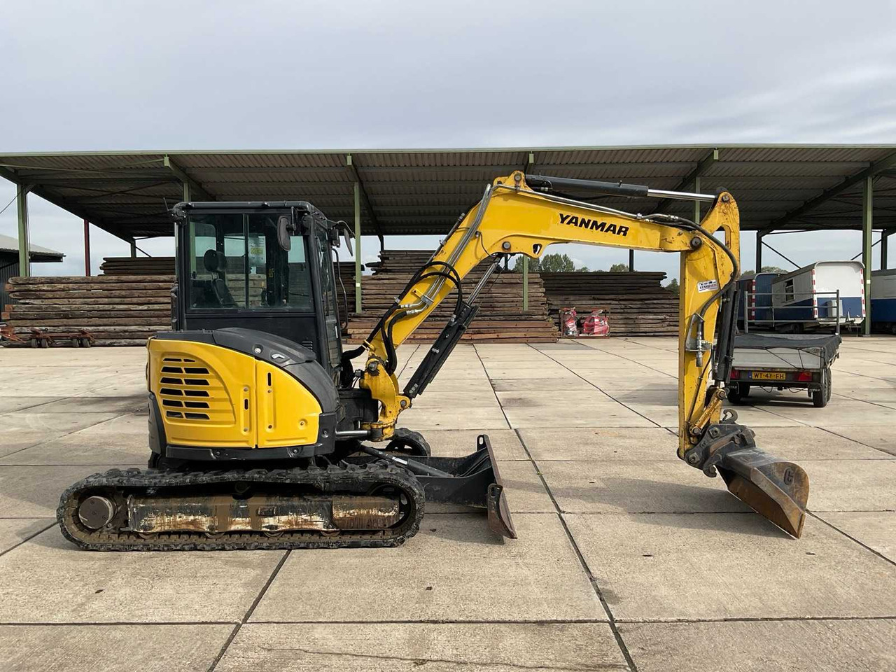 Yanmar ViO50 - Kettenbagger: das Bild 4 Yanmar ViO50 - Kettenbagger: das Bild 4
