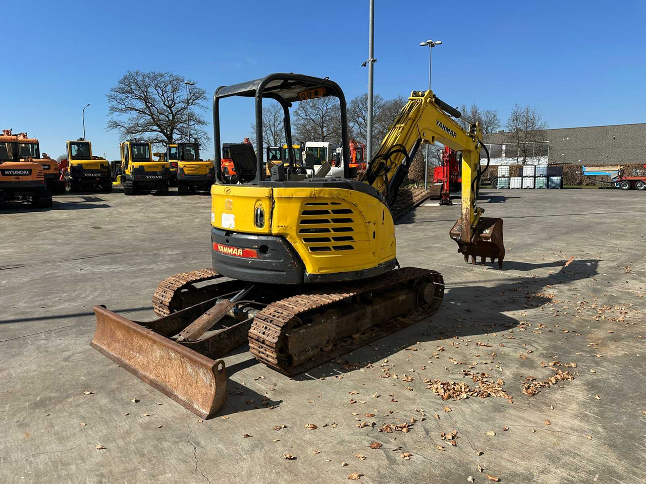 Yanmar Vio45 - Kettenbagger: das Bild 4 Yanmar Vio45 - Kettenbagger: das Bild 4