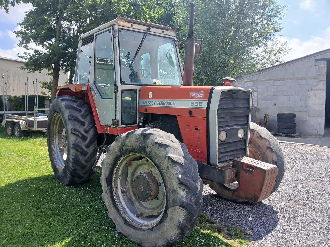 Massey Ferguson 698 - Traktor: das Bild 4 Massey Ferguson 698 - Traktor: das Bild 4