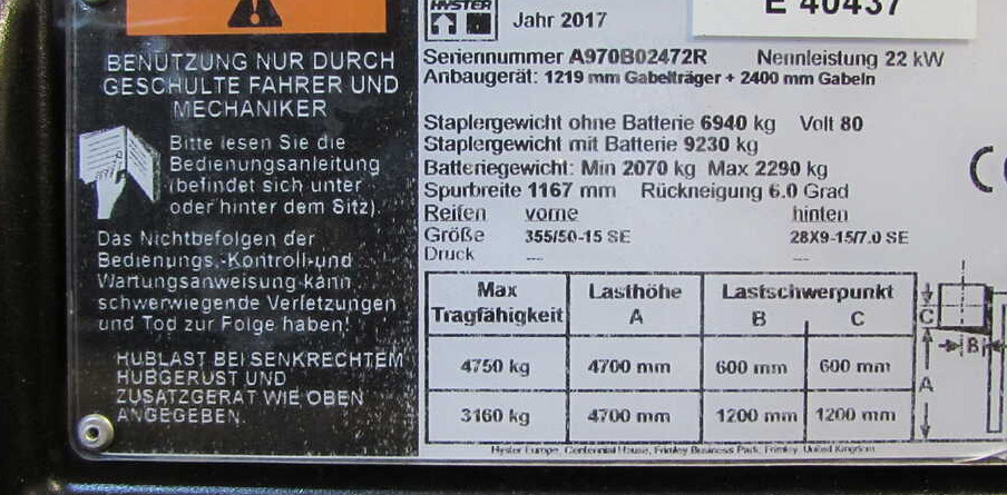 Hyster J5.0 XN6 Advance - Elektrostapler: das Bild 5 Hyster J5.0 XN6 Advance - Elektrostapler: das Bild 5