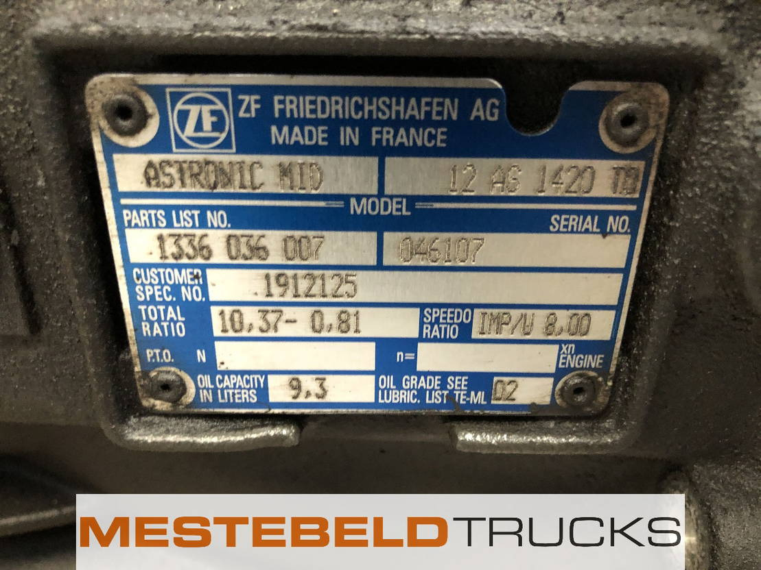 DAF Versnellingsbak 12 AS 1420 TO - Getriebe und Teile für LKW: das Bild 5 DAF Versnellingsbak 12 AS 1420 TO - Getriebe und Teile für LKW: das Bild 5
