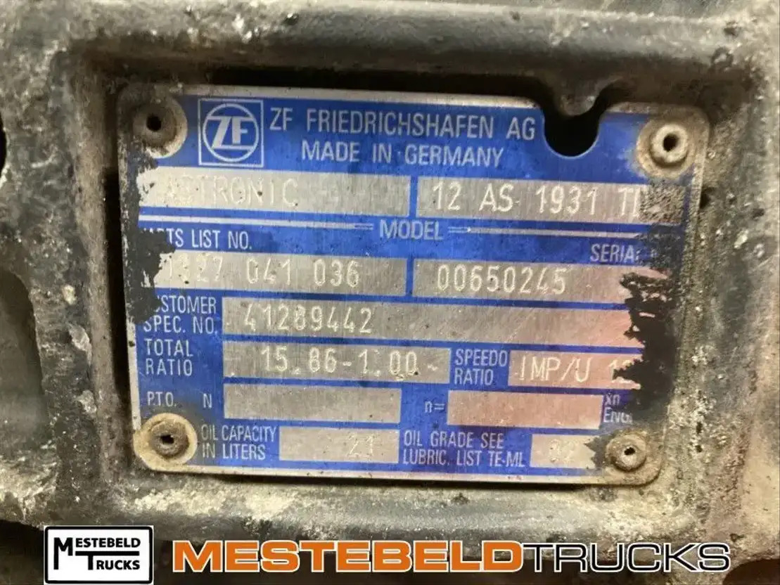 Iveco Versn bak Stralis - Getriebe und Teile für LKW: das Bild 5 Iveco Versn bak Stralis - Getriebe und Teile für LKW: das Bild 5