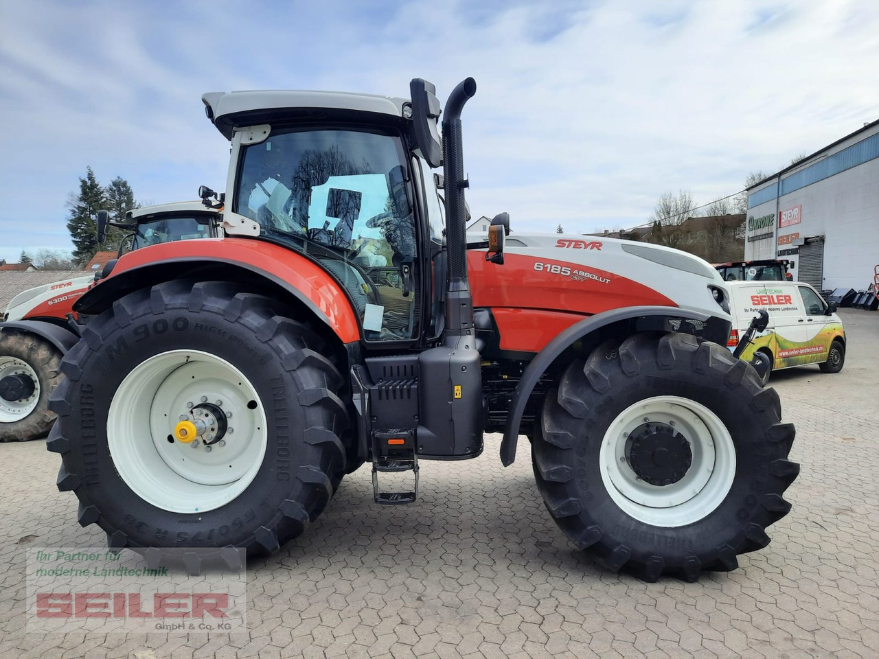 Steyr Absolut 6185 CVT - Traktor: das Bild 4 Steyr Absolut 6185 CVT - Traktor: das Bild 4