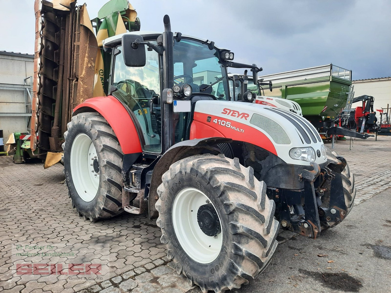 Steyr Multi 4105 EcoTech - Traktor: das Bild 2 Steyr Multi 4105 EcoTech - Traktor: das Bild 2