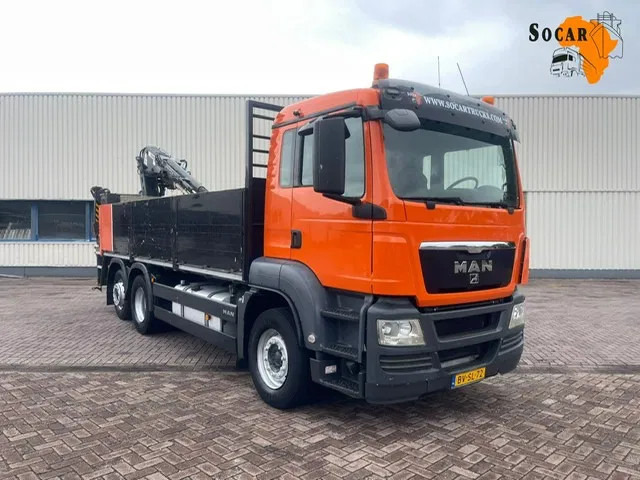 MAN TGS 26.320 6x2 Euro 5 met verrijdbare 14.000 R2 Kennis kraan '2008' met stempels - Autokran: das Bild 1 MAN TGS 26.320 6x2 Euro 5 met verrijdbare 14.000 R2 Kennis kraan '2008' met stempels - Autokran: das Bild 1