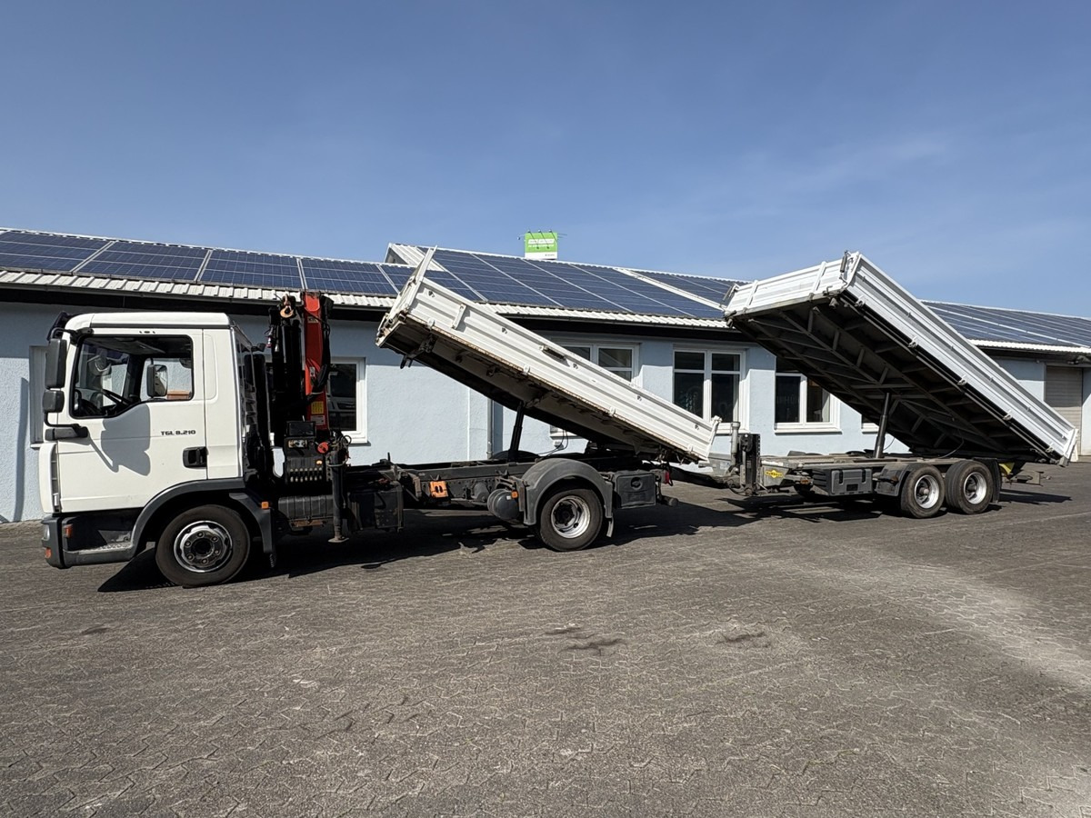 Anhänger HUMBAUR HTK 115024 Tandem 3-Seiten Kipper Tieflader sofo: das Bild 16