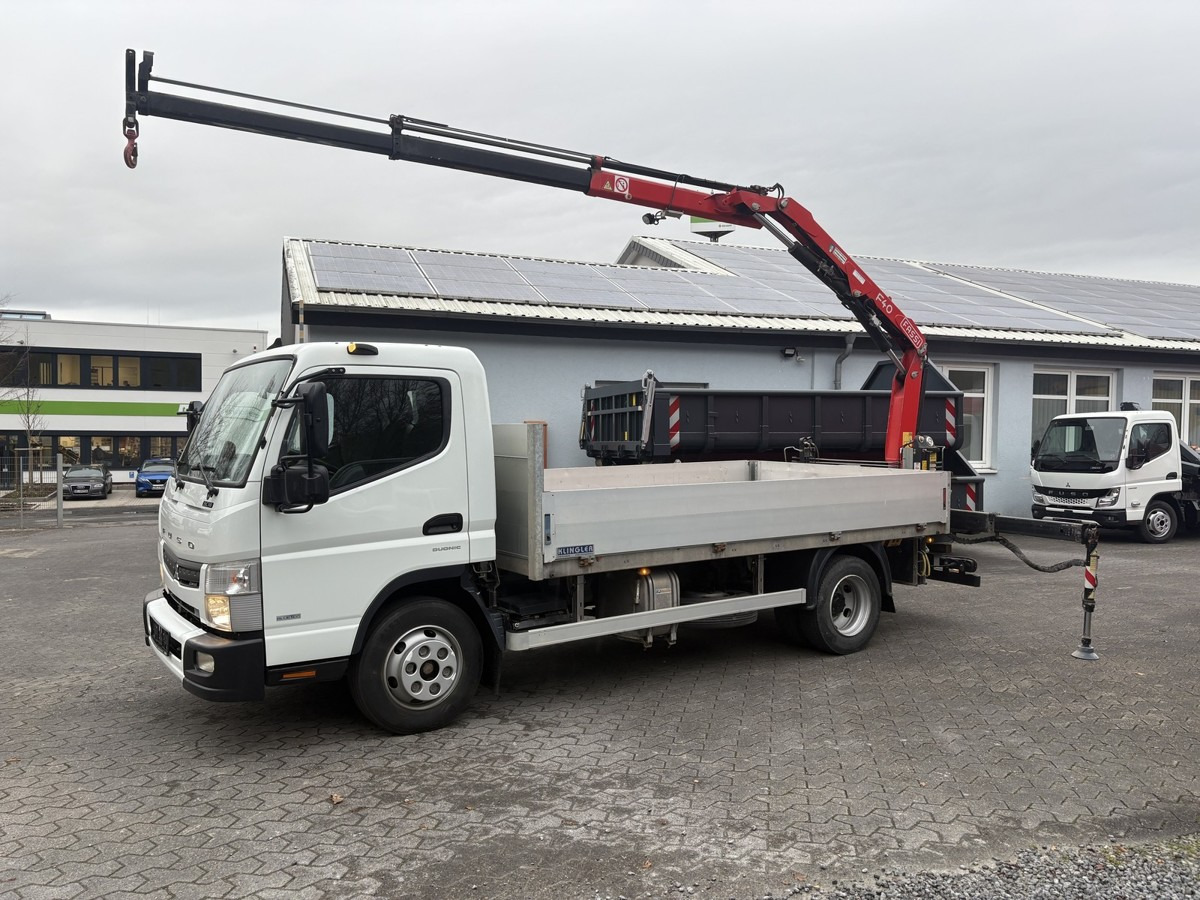 FUSO FUSO 9C18 Canter Pritsche 3.8m Kran 2x hydr. - Pritsche Transporter: das Bild 1 FUSO FUSO 9C18 Canter Pritsche 3.8m Kran 2x hydr. - Pritsche Transporter: das Bild 1