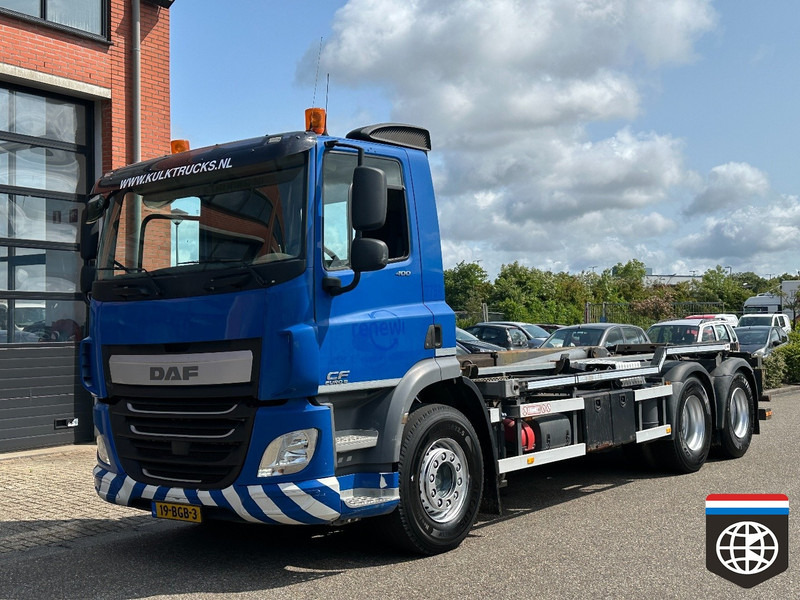DAF CF 400 FAS VDL HOOKLIFT / HOLLAND TRUCK / VBK COVERING - Abrollkipper: das Bild 2 DAF CF 400 FAS VDL HOOKLIFT / HOLLAND TRUCK / VBK COVERING - Abrollkipper: das Bild 2