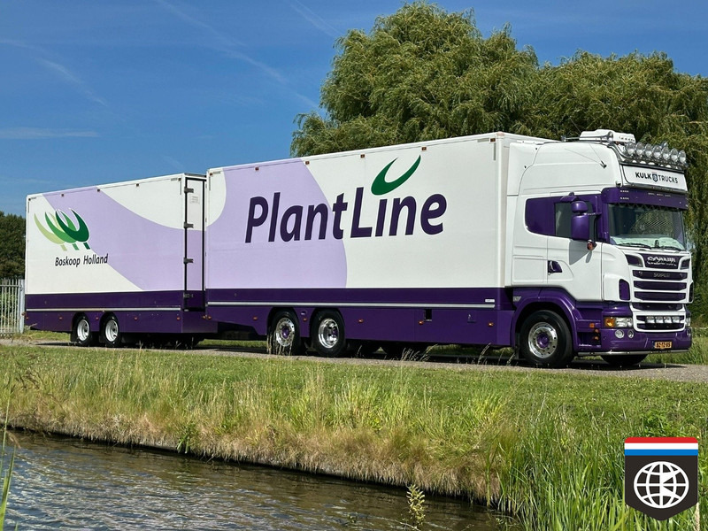Scania R 500 B 6X2*4 PLANTS COMBI - FULL AIR - RETARDER - 2X TAILLIFT - SPECIAL INTERIOR - CONCOURSTAAT - Kühlkoffer LKW: das Bild 1 Scania R 500 B 6X2*4 PLANTS COMBI - FULL AIR - RETARDER - 2X TAILLIFT - SPECIAL INTERIOR - CONCOURSTAAT - Kühlkoffer LKW: das Bild 1