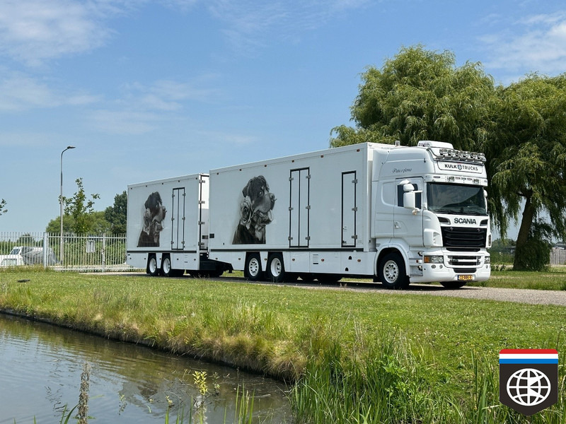 Scania R 730 FLOWER COMBI / SHOWTRUCK - CONCOURSTAAT - Kühlkoffer LKW: das Bild 1 Scania R 730 FLOWER COMBI / SHOWTRUCK - CONCOURSTAAT - Kühlkoffer LKW: das Bild 1