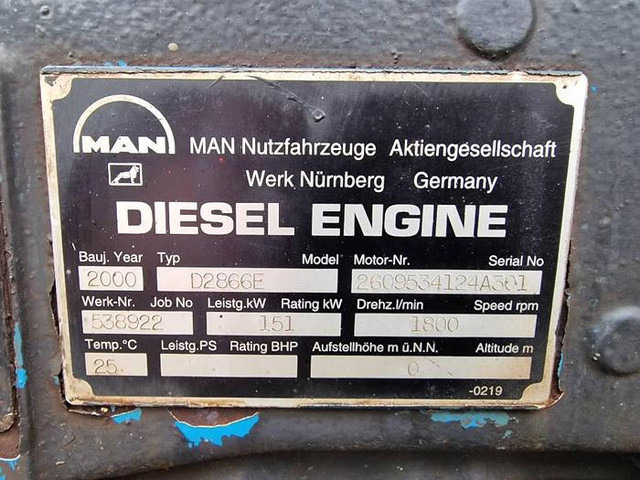 MAN D2866E - Baumaschine: das Bild 5 MAN D2866E - Baumaschine: das Bild 5