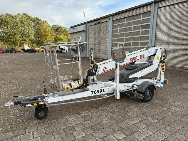 Dino 120 T, Arbeitshöhe 12m, Hydr. Radantrieb - Anhänger-Arbeitsbühne: das Bild 5 Dino 120 T, Arbeitshöhe 12m, Hydr. Radantrieb - Anhänger-Arbeitsbühne: das Bild 5