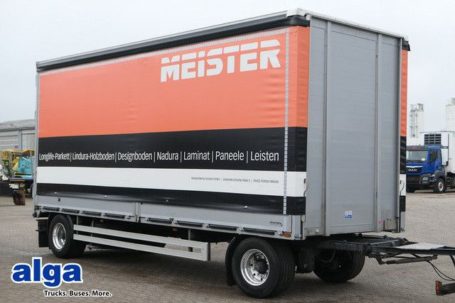 Duenschede PA 18/7, Jumbo, Bordwände, Alu-Felgen - Planenanhänger: das Bild 1 Duenschede PA 18/7, Jumbo, Bordwände, Alu-Felgen - Planenanhänger: das Bild 1