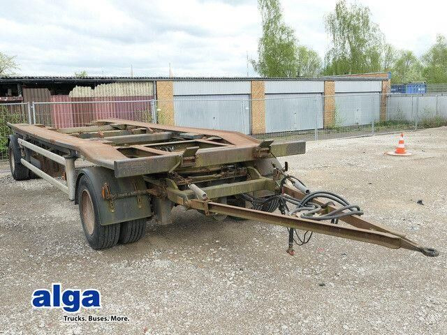 Huffermann HKA 18.70, Außenroller, Zwillingsreifen, BPW - Container/ Wechselfahrgestell Anhänger: das Bild 1 Huffermann HKA 18.70, Außenroller, Zwillingsreifen, BPW - Container/ Wechselfahrgestell Anhänger: das Bild 1