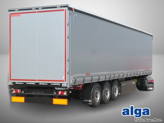 Kögel SN 24, Edscha, Palettenkasten, Luft-Lift, BPW - Planenauflieger: das Bild 1 Kögel SN 24, Edscha, Palettenkasten, Luft-Lift, BPW - Planenauflieger: das Bild 1