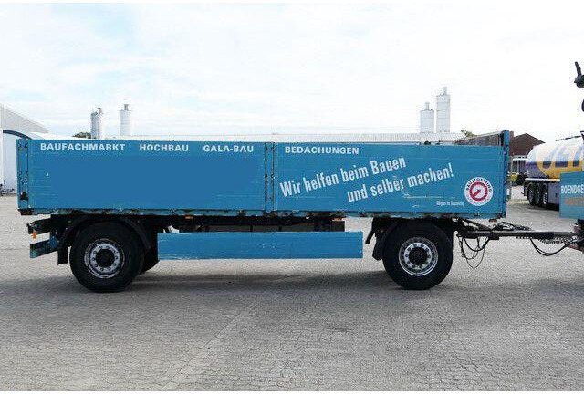 Krone AZP 18, Baustoff, BPW, 7.200mm lang, Scheibe - Pritschenanhänger/ Plattformanhänger: das Bild 5 Krone AZP 18, Baustoff, BPW, 7.200mm lang, Scheibe - Pritschenanhänger/ Plattformanhänger: das Bild 5