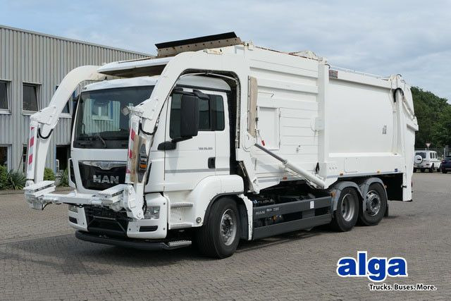 MAN 26.320 TGS BL 6x2, Überkopflader/Frontlader, AC MAN 26.320 TGS BL 6x2, Überkopflader/Frontlader, AC - Müllwagen: das Bild 1 MAN 26.320 TGS BL 6x2, Überkopflader/Frontlader, AC MAN 26.320 TGS BL 6x2, Überkopflader/Frontlader, AC - Müllwagen: das Bild 1