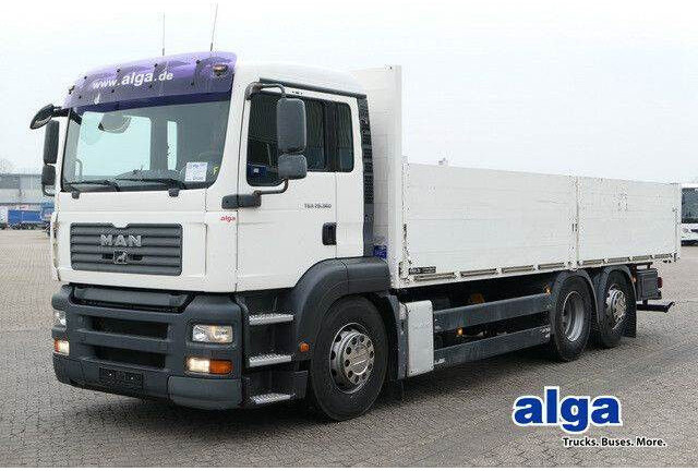 MAN 26.360 TGA LL 6x2, Vollluft, Klima, 3. Sitz, AHK - Pritsche LKW: das Bild 1 MAN 26.360 TGA LL 6x2, Vollluft, Klima, 3. Sitz, AHK - Pritsche LKW: das Bild 1