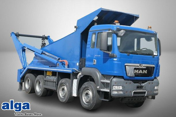 MAN 41.480 TGS 8x4, gr. Federpaket, 37tkm, 4-Achser - Absetzkipper: das Bild 1 MAN 41.480 TGS 8x4, gr. Federpaket, 37tkm, 4-Achser - Absetzkipper: das Bild 1
