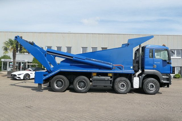 MAN 41.480 TGS 8x4, gr. Federpaket, 37tkm, 4-Achser - Absetzkipper: das Bild 2 MAN 41.480 TGS 8x4, gr. Federpaket, 37tkm, 4-Achser - Absetzkipper: das Bild 2