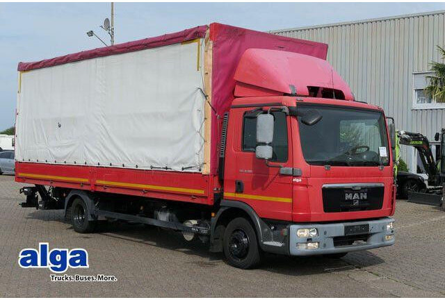 MAN TGL 8.180/LBW/Schiebeverdeck/Automatik - Plane LKW: das Bild 1 MAN TGL 8.180/LBW/Schiebeverdeck/Automatik - Plane LKW: das Bild 1