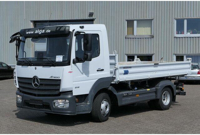 Mercedes-Benz 818 K Atego 4x2, Meiller, 19tkm, 2x AHK, Klima - Kipper: das Bild 4 Mercedes-Benz 818 K Atego 4x2, Meiller, 19tkm, 2x AHK, Klima - Kipper: das Bild 4