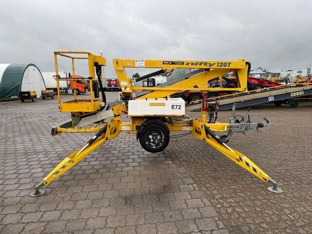 Anhänger-Arbeitsbühne Niftylift 120 TE, Arbeitshöhe 12.2m, Korb, Batterie: das Bild 6 Anhänger-Arbeitsbühne Niftylift 120 TE, Arbeitshöhe 12.2m, Korb, Batterie: das Bild 6