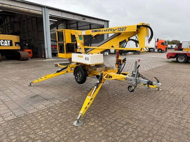 Anhänger-Arbeitsbühne Niftylift 120 TE, Arbeitshöhe 12.2m, Korb, Batterie: das Bild 7 Anhänger-Arbeitsbühne Niftylift 120 TE, Arbeitshöhe 12.2m, Korb, Batterie: das Bild 7