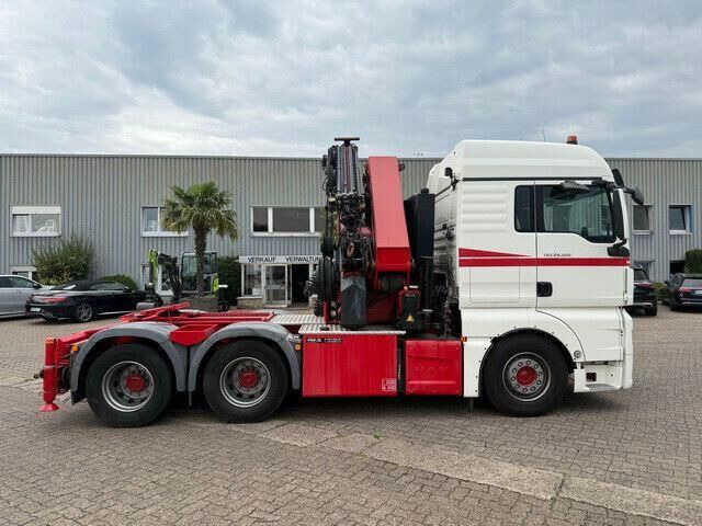 MAN 28.500 TGX 6X2-2 BLS, Kran HMF 5020-K6, Funk,23m - Sattelzugmaschine: das Bild 5 MAN 28.500 TGX 6X2-2 BLS, Kran HMF 5020-K6, Funk,23m - Sattelzugmaschine: das Bild 5