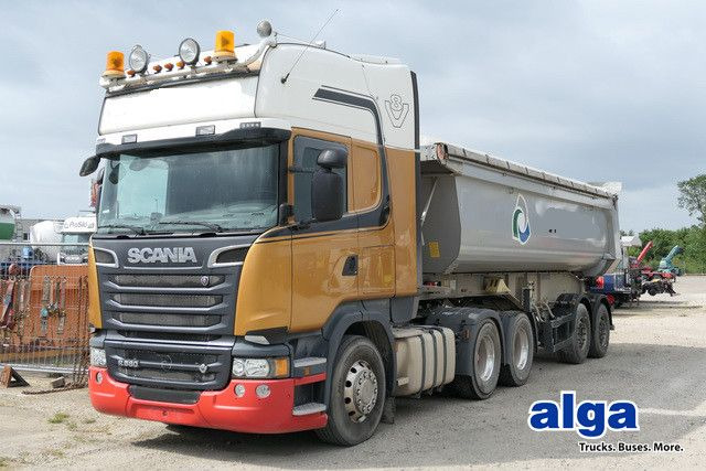 Scania R 580 LA6x4, Topliner, V8, Retarder, Hydraulik - Sattelzugmaschine: das Bild 1 Scania R 580 LA6x4, Topliner, V8, Retarder, Hydraulik - Sattelzugmaschine: das Bild 1